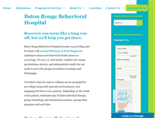 Tablet Screenshot of batonrougebehavioral.com